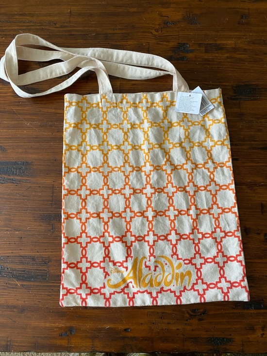 Disney Handbags - Disney Aladdin NWT Theatrical Group Broadway Canvas Cotton Tote Bag